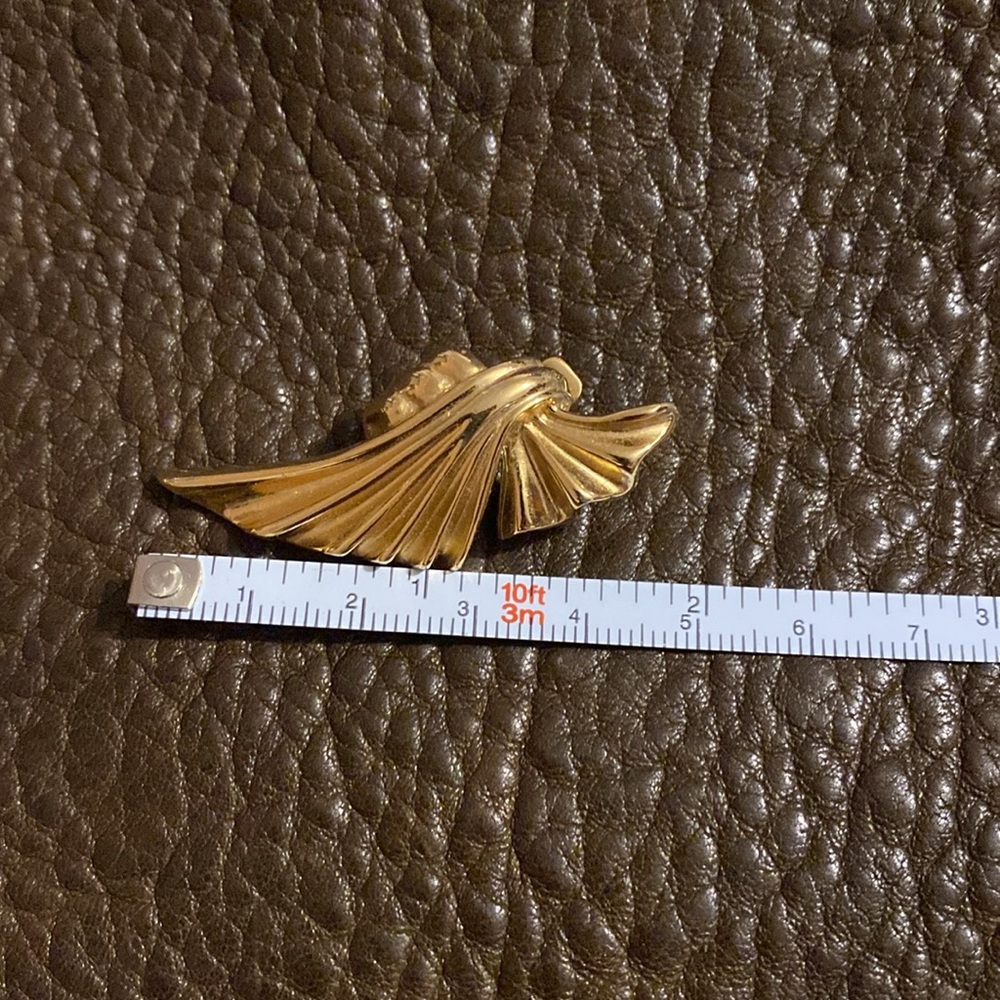 Givenchy Gold Wing Earrings - Picture 8 of 9